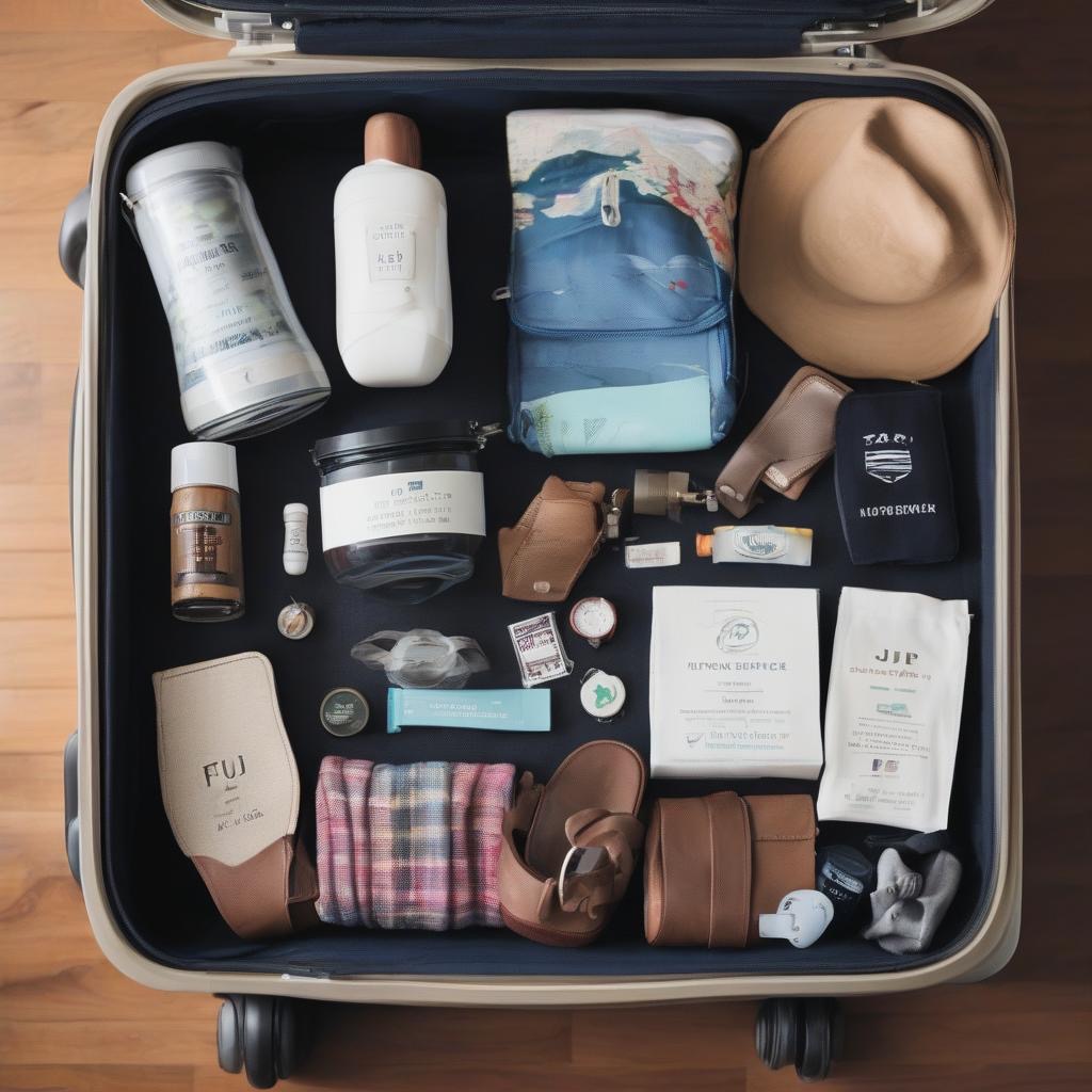 packing guide for vacation