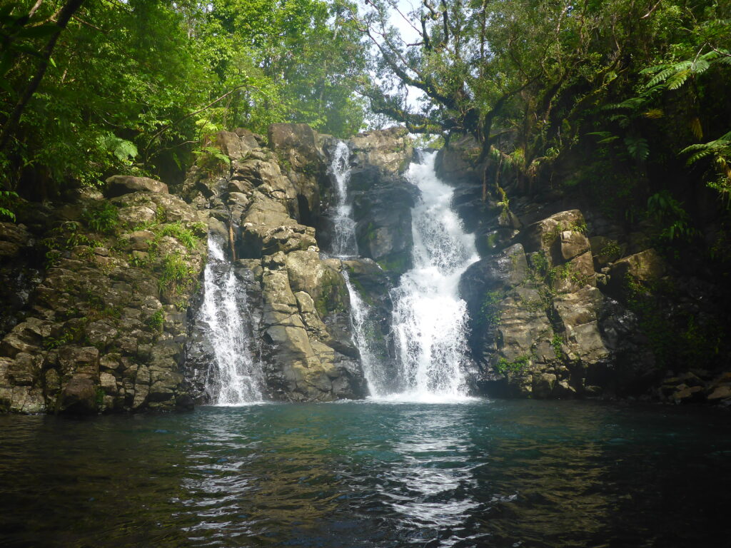 Bouma Waterfalls third waterfall Taveuni Island Fiji